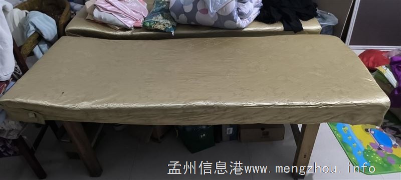 纯手工木头美容床