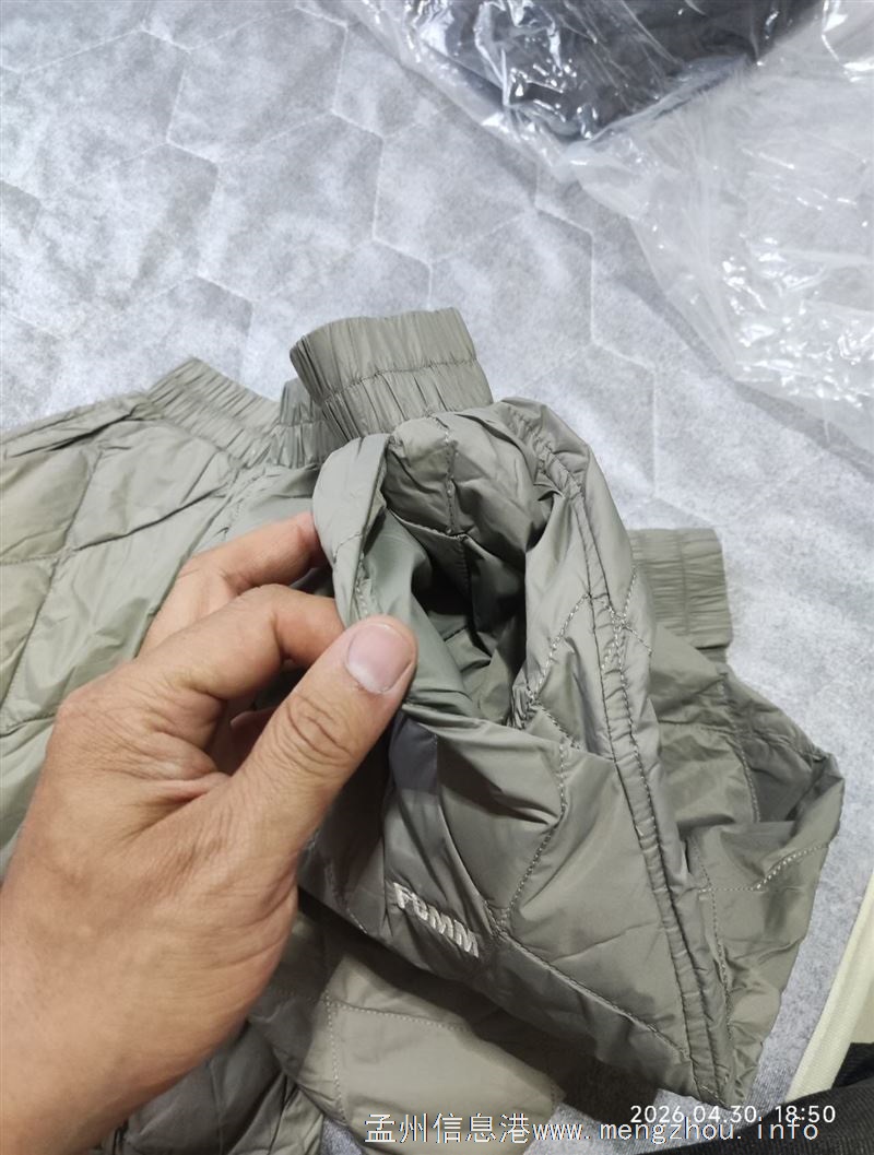 鹅绒裤，羽绒裤，全新，尺码全
